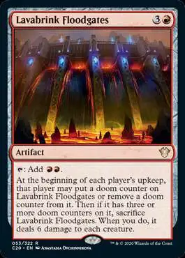 MtG Commander 2020 Rare Lavabrink Floodgates #53