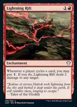 MtG Commander 2020 Uncommon Lightning Rift #155