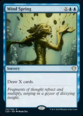 MtG Commander 2020 Rare Mind Spring #116