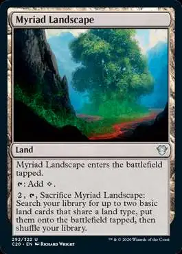 MtG Commander 2020 Uncommon Myriad Landscape #292