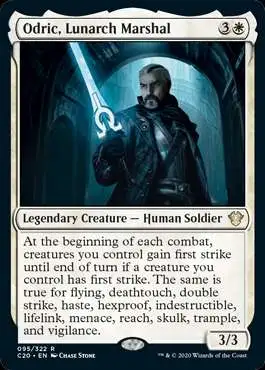 MtG Commander 2020 Rare Odric, Lunarch Marshal #95