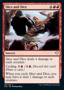 MtG Commander 2020 Uncommon Slice and Dice #159