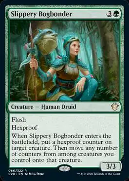MtG Commander 2020 Rare Slippery Bogbonder #66