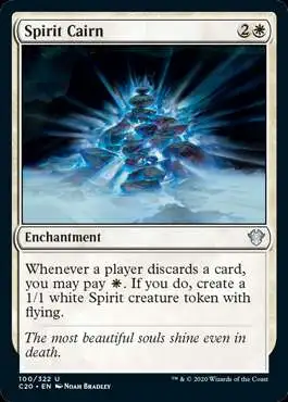 mtg spirit cards Spirit Token (1/1 - Flying) by Toshio Aoki
