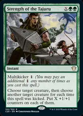 MtG Commander 2020 Rare Strength of the Tajuru #192