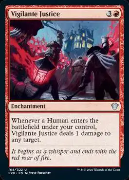 MtG Commander 2020 Uncommon Vigilante Justice #164