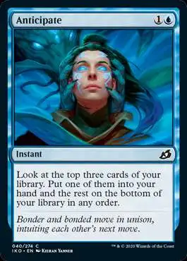 MtG Ikoria: Lair of Behemoths Common Foil Anticipate #40
