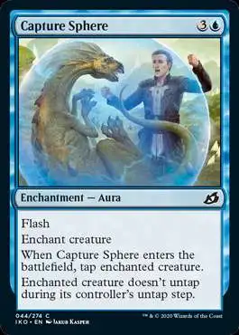 MtG Ikoria: Lair of Behemoths Common Foil Capture Sphere #44