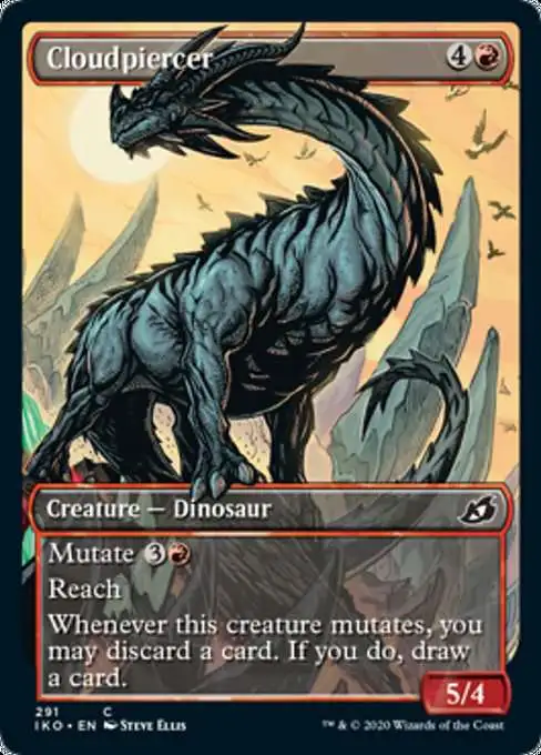 mtg showcase card Decks & More Magic: The Gathering Secret Lair Collectible Card: Showcase: March of the Machine Vol. 3 (Halo Foil) where X is the number of Goblins you control Cloudpiercer (foil) (showcase)