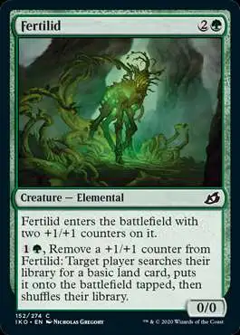 MtG Ikoria: Lair of Behemoths Common Foil Fertilid #152