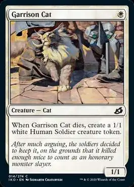 Magic The Gathering Ikoria Lair of Behemoths Single Card Common Garrison Cat 14 - ToyWiz Magic The Gathering Ikoria Lair of Behemoths Single Card Common Garrison Cat 14 - ToyWiz