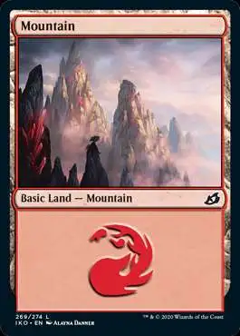 MtG Ikoria: Lair of Behemoths Land Foil Mountain #269