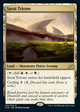 MtG Ikoria: Lair of Behemoths Rare Savai Triome #253