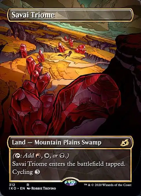 triome cards mtg Ketria | Ikoria: Lair of Behemoths Foil | Modern Plains Swamp Forest Zagoth Triome  Ikoria: Lair
