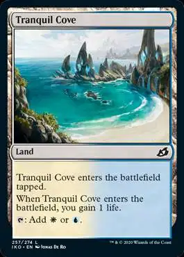 MtG Ikoria: Lair of Behemoths Land Foil Tranquil Cove #257