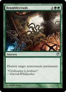 MtG Trading Card Game Innistrad Uncommon Bramblecrush #172