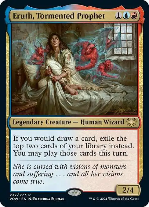 MtG Trading Card Game Innistrad: Crimson Vow Rare Eruth, Tormented Prophet  #237