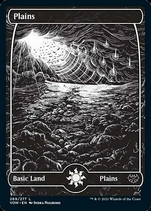 plains cards mtg (#287) Stock image Plains | Foundations MTG