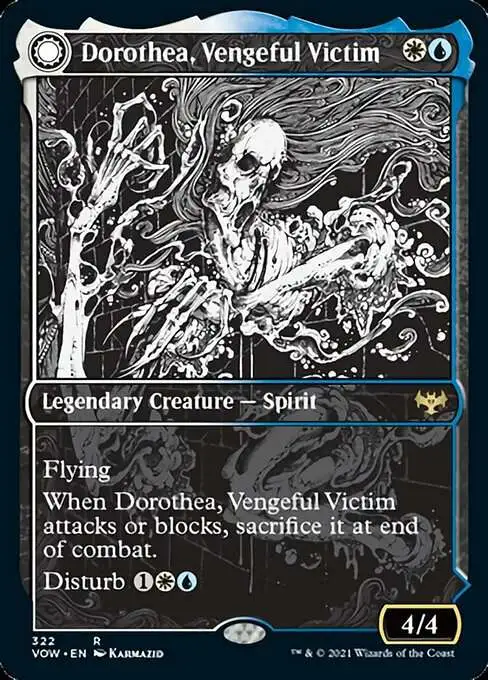disturb cards mtg Distracting Geist // Clever Distraction [9] [Innistrad: Crimson Vow] [Foil] – Face to Face Games Enchant creature.At the beginning of your upkeep Distracting Geist // Clever Distraction