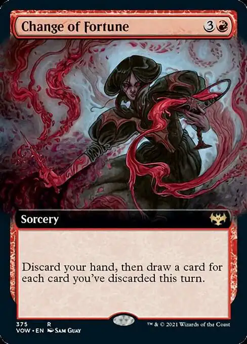 Change of Fortune (Extended Art) [Innistrad: Crimson Vow] - Near Mint