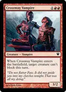 MtG Trading Card Game Innistrad Common Crossway Vampire #135