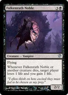 MtG Trading Card Game Innistrad Uncommon Falkenrath Noble #100