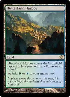 MtG Trading Card Game Innistrad Rare Foil Hinterland Harbor #241