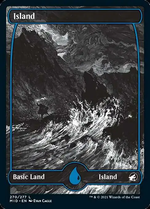 MtG Trading Card Game Innistrad: Midnight Hunt Common Island #270