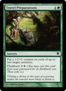 MtG Trading Card Game Innistrad Common Travel Preparations #206