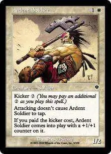 MtG Invasion Common Ardent Soldier #3