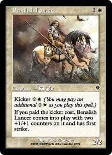 MtG Invasion Common Benalish Lancer #7