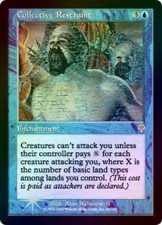 MtG Invasion Rare Collective Restraint #49 [Japanese FOIL]