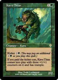 MtG Invasion Rare Kavu Titan #194