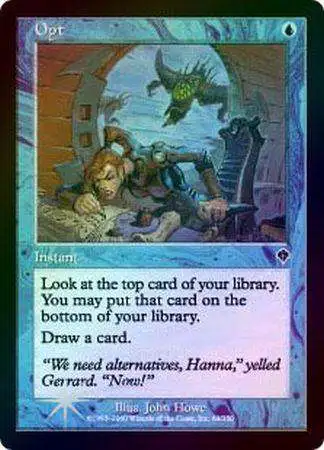 MtG Invasion Common Foil Opt #64