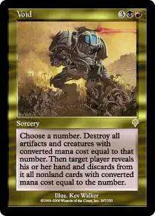 MtG Invasion Rare Void #287