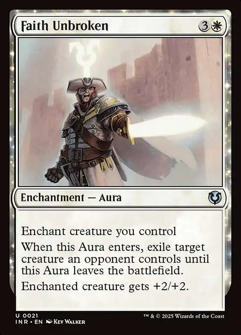MtG Innistrad Remastered Uncommon Faith Unbroken #21