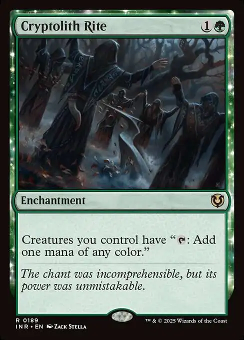 MtG Innistrad Remastered Rare Cryptolith Rite #189