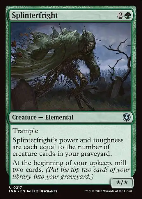 MtG Innistrad Remastered Uncommon Splinterfright #217
