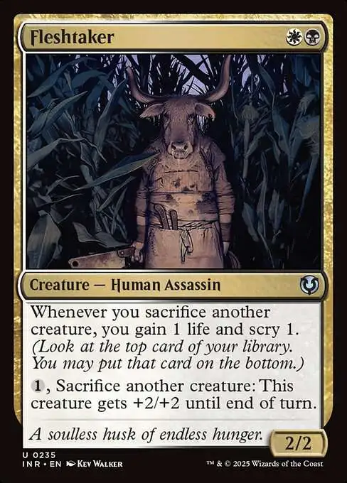 mtg innistrad remastered top cards Magic The Gathering Innistrad Remastered Single Card Uncommon Fleshtaker  235
