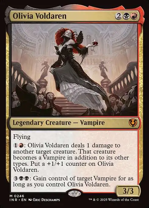 MtG Innistrad Remastered Mythic Rare FOIL Olivia Voldaren #246