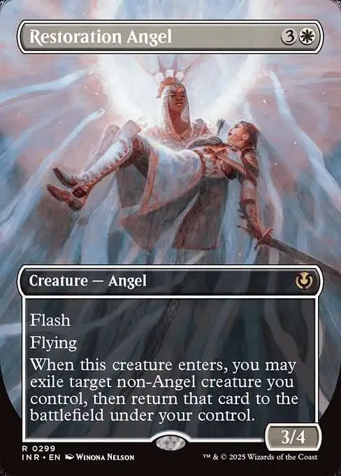 mtg card restoration Seminar 3/4 Illustrated by Wesley Burt. Sheoldred's Restoration