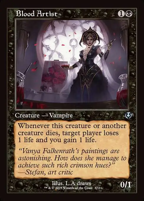 MtG Innistrad Remastered Uncommon Blood Artist #372 [Classic Frame]