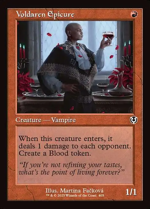 MtG Innistrad Remastered Common Voldaren Epicure #405 [Classic Frame]