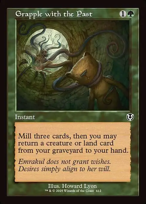 Magic The Gathering Innistrad Remastered Single Card Common Grapple with  the Past 412 Classic Frame - ToyWiz