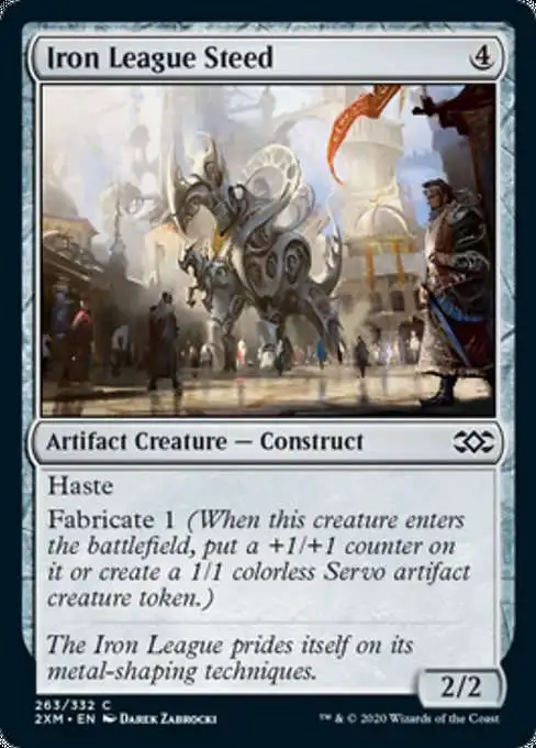 MtG Double Masters Common Iron League Steed #263