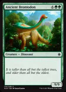 MtG Trading Card Game Ixalan Common Ancient Brontodon #175