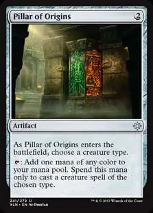 MtG Trading Card Game Ixalan Uncommon Pillar of Origins #241