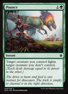 MtG Trading Card Game Ixalan Common Pounce #200