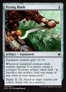 MtG Trading Card Game Ixalan Common Prying Blade #244