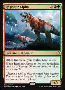 MtG Trading Card Game Ixalan Rare Regisaur Alpha #227